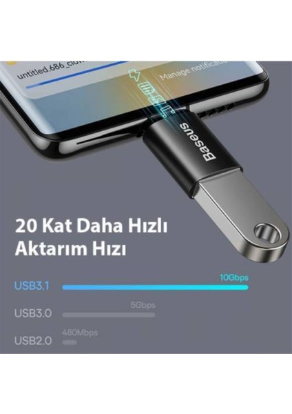 Polham Type-C Otg Type-C To USB 3.1 Type-C Dönüştürücü Adaptör Mini Otg Ingenuity Series fırsatları