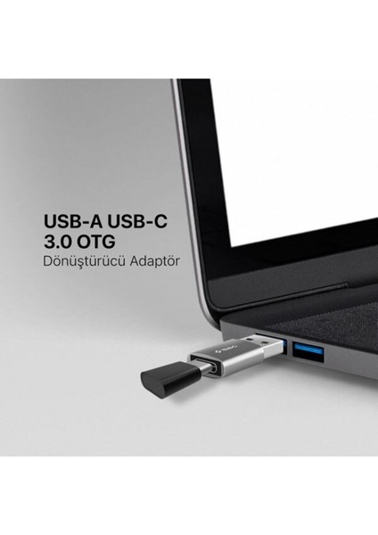 Usb-A 3.0 – Type-C Otg Dönüştürücü Adaptör