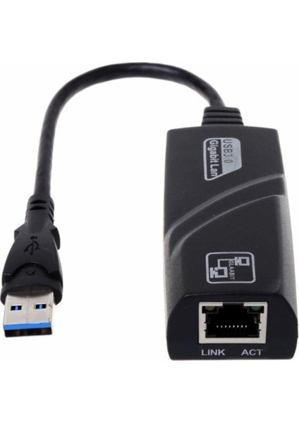 USB 3.0 To Ethernet Çevirici Dönüştürücü Adaptör Gigabit RJ45