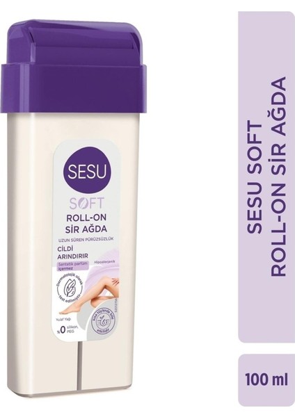 Soft Roll-On Sir Ağda Normal Ciltler 100 ml