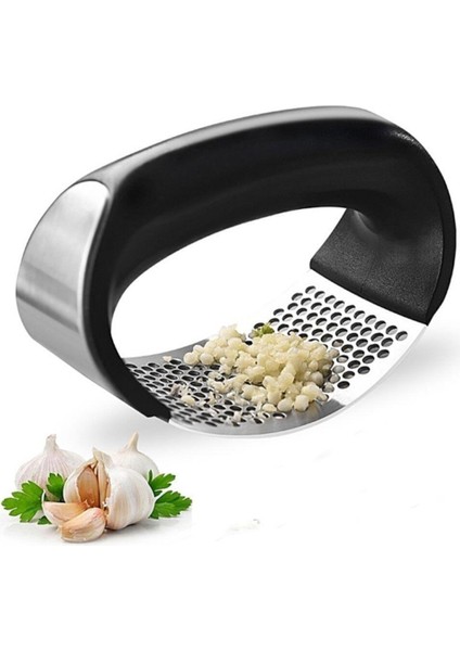 Urzikitchen Paslanmaz Çelik Sarımsak Ezici Sarımsak Zencefil Ezeceği Sarımsak Öğütücü Rende