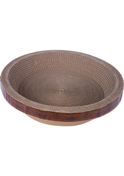 Kediler Scratcher Karton Salonu Yatak Kırpma Pad Oluklu Kırılma Pad S 33CMX9CM (Yurt Dışından) fırsatları