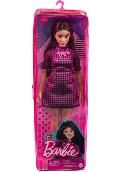 HBV20 Barbie Fashionistas Pötikare Elbiseli