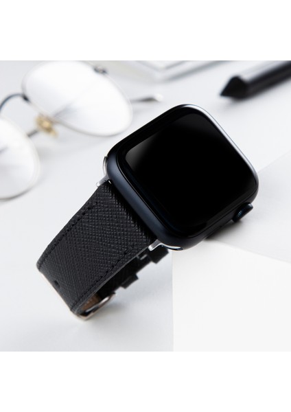 Apple Watch Uyumllu Kordon 42MM 44MM 45MM 49MM 3 / 4 / 5 / 6 / se / 7 / 8 / 9 / Ultra / Ultra 2 Deri Kordon fırsatları