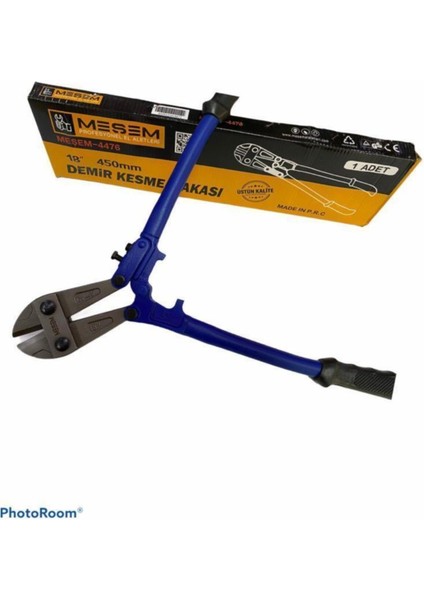 Inşaat Demiri Kesme Makası Demir Makası 18 Inç 45 cm Uzunluk