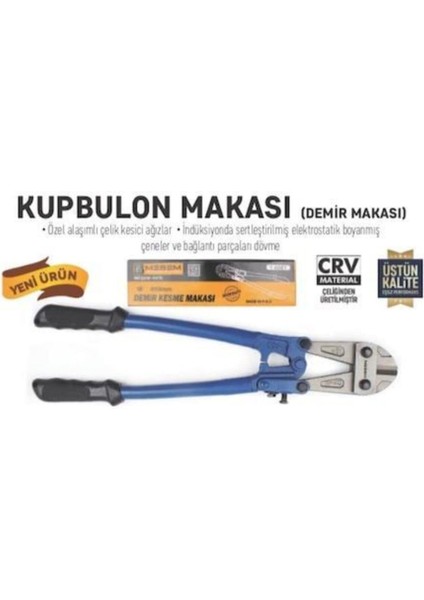 Inşaat Demiri Kesme Makası Demir Makası 18 Inç 45 cm Uzunluk indirimleri