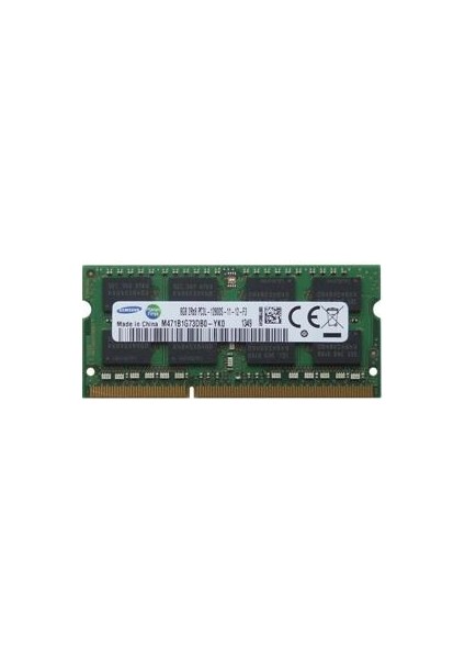 8 GB Ddr3 1600 Mhz Samsung 1.35 Low Voltage Sodımm Kutusuz (M471B1G73DB0-YK0)