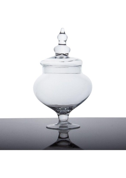 Ayaklı Kapaklı Cam Kurabiyelik & Şekerlik modelleri