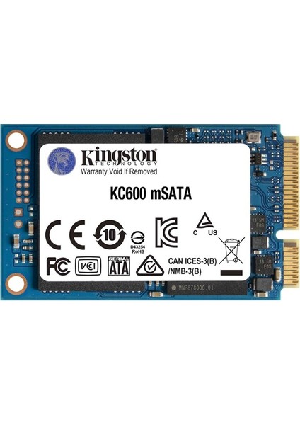 KC600 256GB Msata SSD (550-500MB/S)