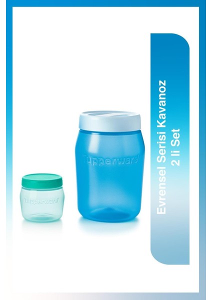 Evrensel Serisi Kavanoz 2 Li Set