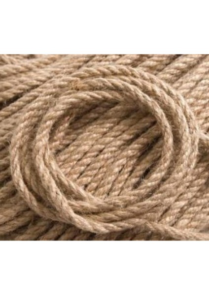 Nevavm Nev Hasır Ip 6mm 30 Metre (Jüt Halat Kendir Doğal Ip) fiyatları