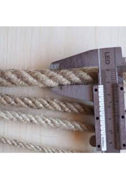 3 mm 100 Metre Jüt Halat Dekoratif Hasır Kendir Ip