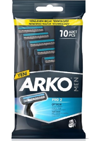 Men T2 Çift Bıçaklı Tıraş Bıçağı 10'lu