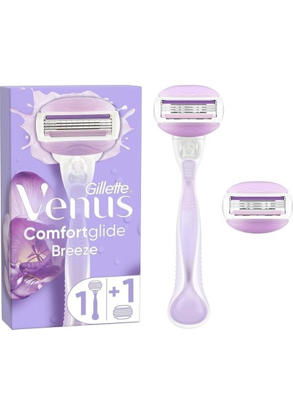Venüs Comfort Glide Breeze Tıraş Makinesi 2 Yedek Başlık