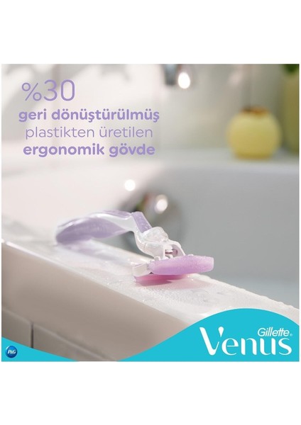 Venüs Comfort Glide Breeze Tıraş Makinesi 2 Yedek Başlık
