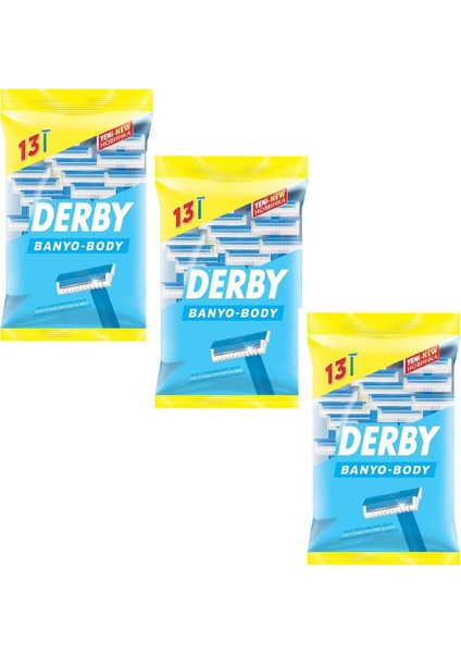 Tıraş Bıçağı Banyo 10+3 Body x 3 Adet fiyatları