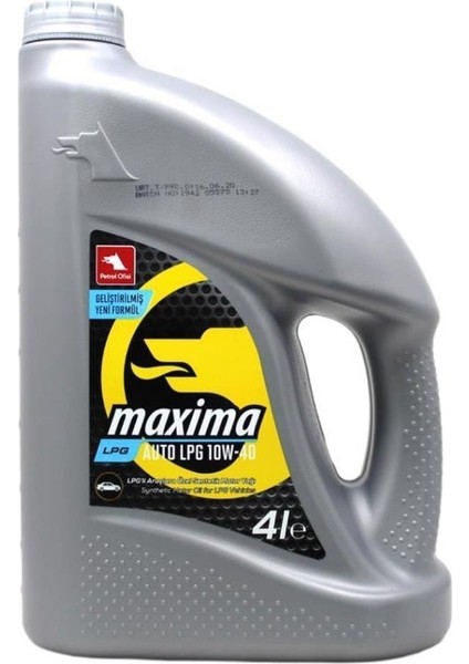 Po Maxima Auto Lpg 10W-40 4 Litre Auto Lpg 10W40 4