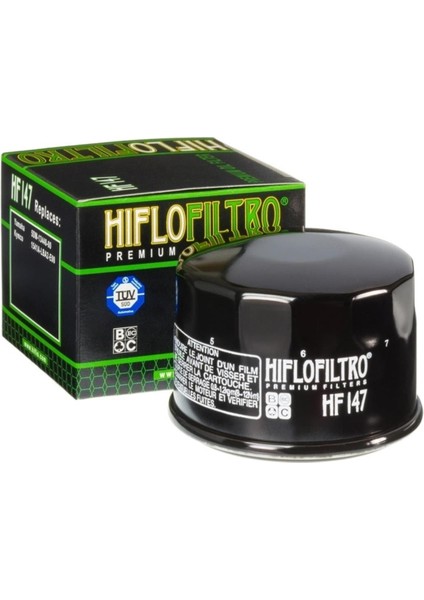 HF147 Yağ Filtresi 1998-2003 Yamaha FZS600 Yağ Filtresi Uyumlu