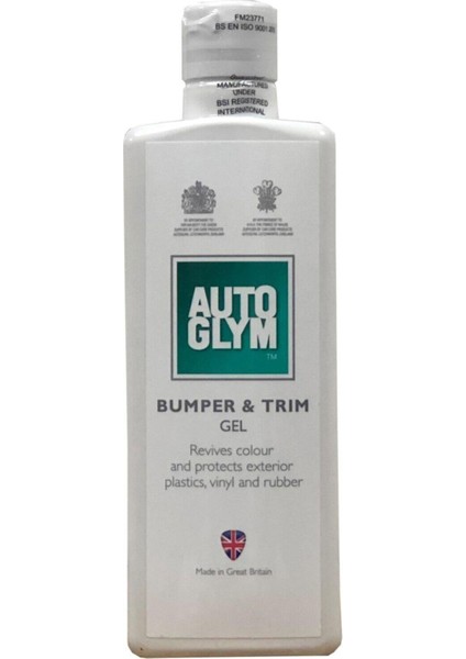 Auto Glym Bumper & Trim Gel Dış Plastik Tampon Parlatıcı 325 ml