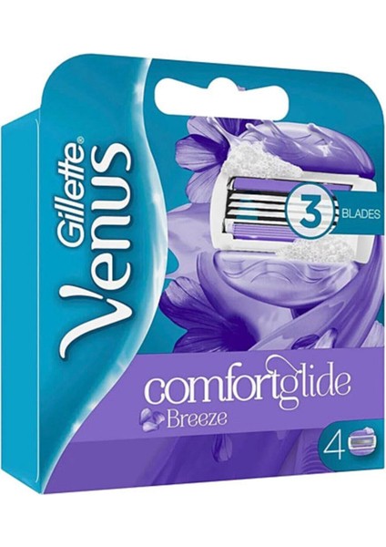 Gillette Venüs Kadın Breeze 4'lü Yedek Tıraş Bıçağı
