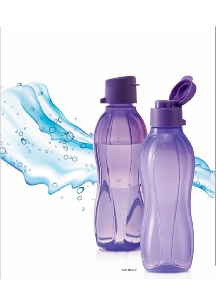 Eko Şişe 500 ml Çıt Kapaklı 2 Li Set