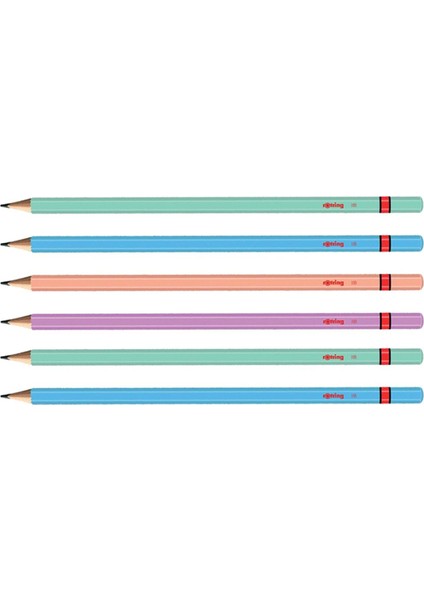 Metalik 6 Lı Kurşun Kalem (2090067)