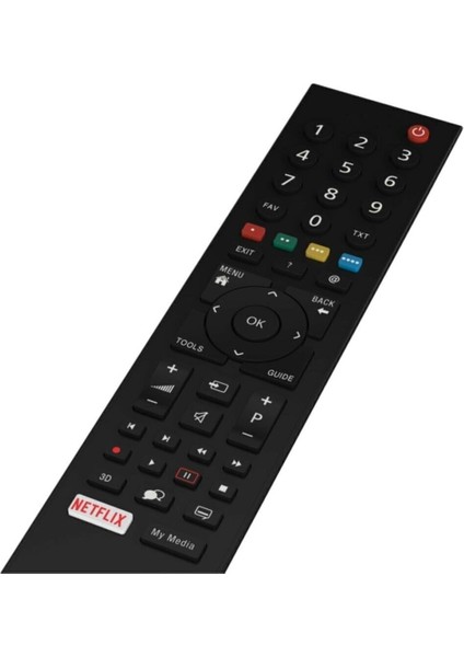 Arçelik Altus Grundig Smart LCD LED Tv Televizyon Kumandası Netflix Tuşlu Kumanda 7295 Abgn7