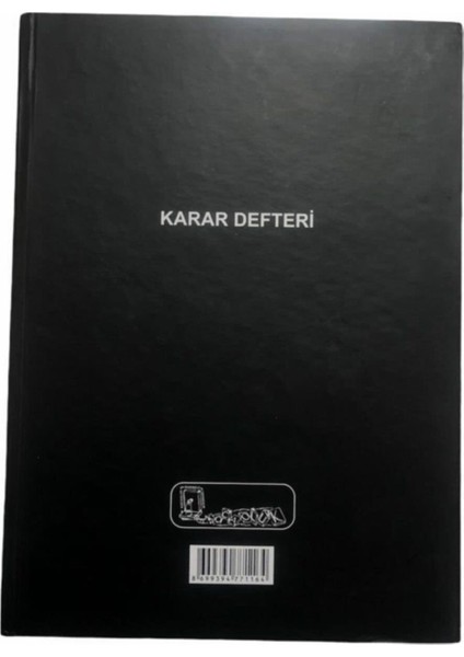 Karar Defteri (A4 Ciltli)