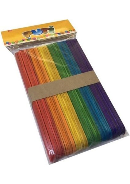 Ahşap Renkli Geniş Dondurma - Dil Çubuğu Abeslang 50 Adet 8681322304605 fiyatları