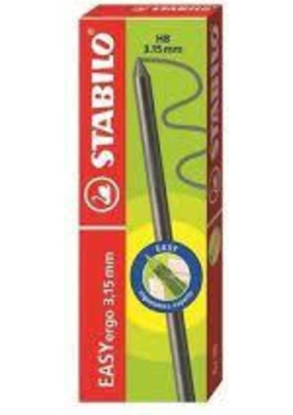 Easyergo 3.15MM. Hb Uç 6'lı Stabilo Easyergo 3.15 Mm. Hb Uç