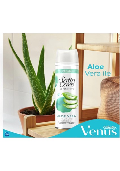 Satin Care Tıraş Jeli Hassas 200ML X2 Adet