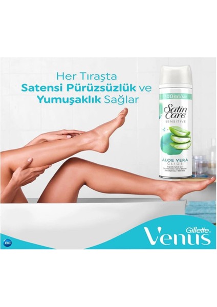 Satin Care Tıraş Jeli Hassas 200ML X2 Adet fırsatları