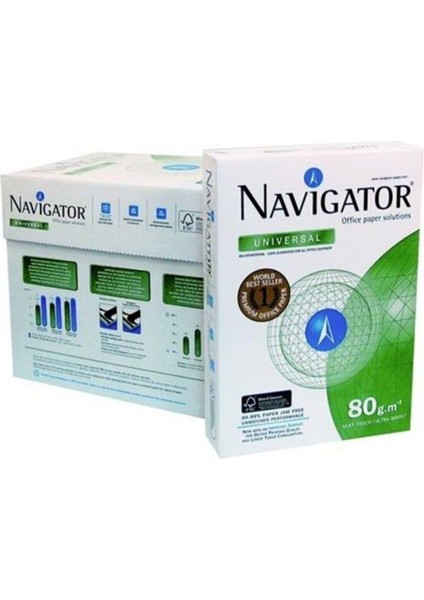 Navigatör A3 Fotokopi Kağıdı 80 gr 500 Lü (1 Koli = 5 Paket)