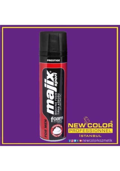 Sport Traş Köpüğü Foam 200 ml