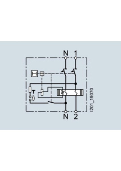 Sıemens Kaçak Akım Rölesi 5SV4614-0 40A 300MA 230V (Faz+Nötr)