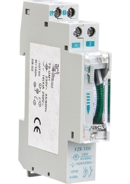 AY26-00010 Mekanik W Otomat Şalt Zaman Saati 16A