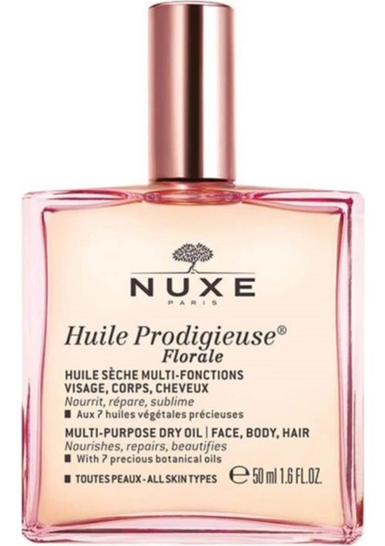 Huile Prodigieuse Floral Kuru Yağ 50 ml