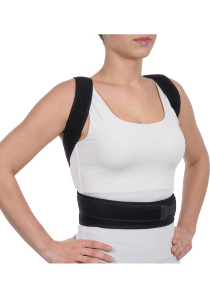 Neopren Postureks Korse Siyah (Duruş Bozukluğu, Sırt Kası Zayıflıkları) fiyatları