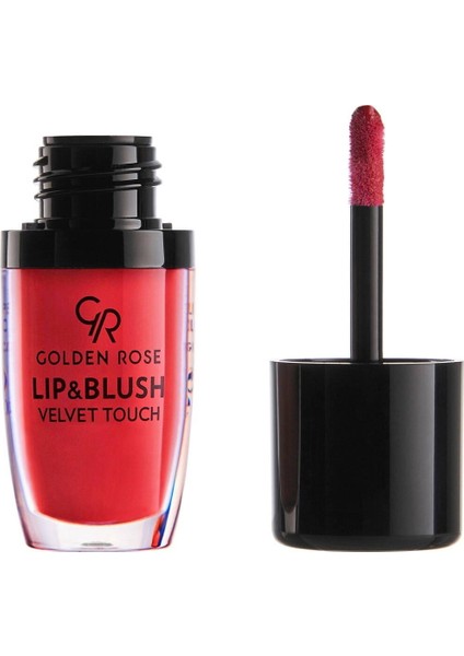 Ruj & Allık - Lip & Blush Velvet No: 6