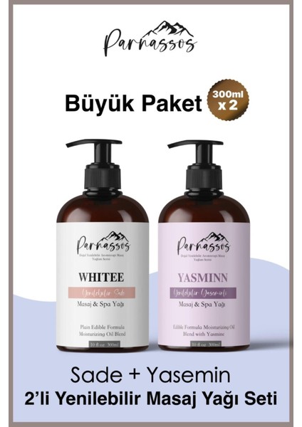 Aromaterapi Natural Yasemin Masaj Yağı 300ML