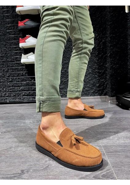 LISINYA952  Loafer Erkek Ayakkabı  Taba