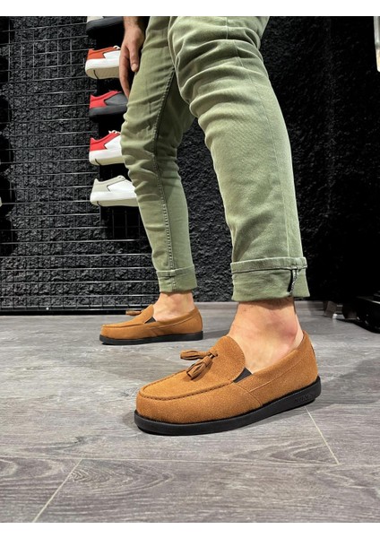 LISINYA952  Loafer Erkek Ayakkabı  Taba