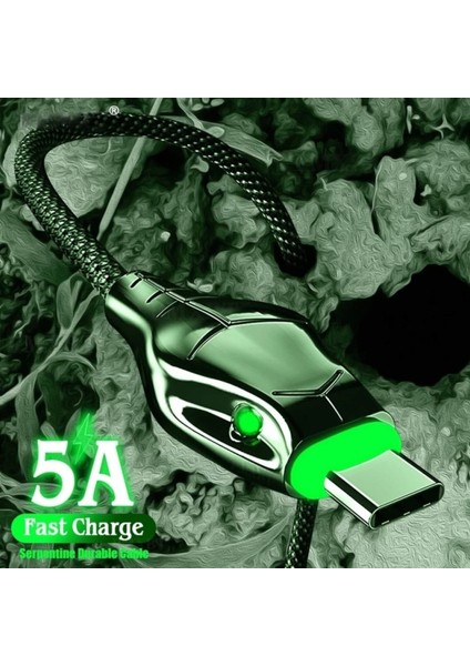 Z6 Çoklu Şarj Adaptörü + J17 Type-C Cobra Style 5A/100W Şarj Kablosu -2mt