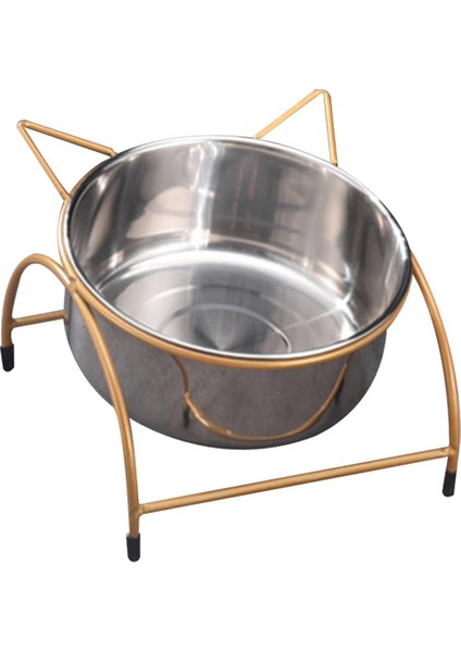 Yükseltilmiş Kedi Kasesi Yükseltilmiş Kedi Su Kasesi Küçük Köpekler Için 12CM Aureate 1 Kase (Yurt Dışından)