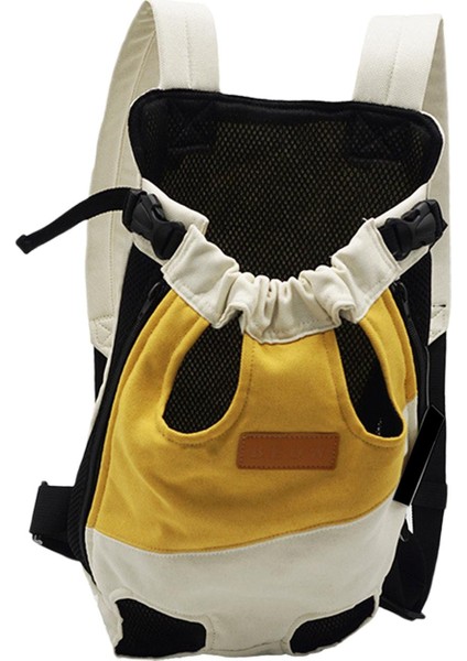 Pet Ön Tyıcı Kedi Köpek Seyahat Sırt Çantası Sarı (Yurt Dışından) modelleri