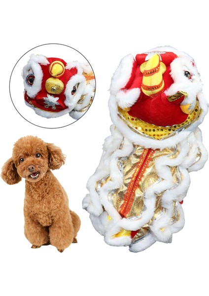 Çin Yeni Yıl Pet Kostümü Xl Için Rahat Lion Dance Giyim (Yurt Dışından) fiyatları