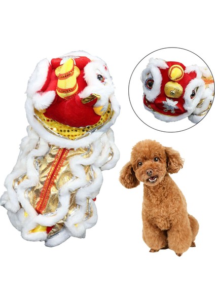 Çin Yeni Yıl Pet Kostümü Xl Için Rahat Lion Dance Giyim (Yurt Dışından) fırsatları