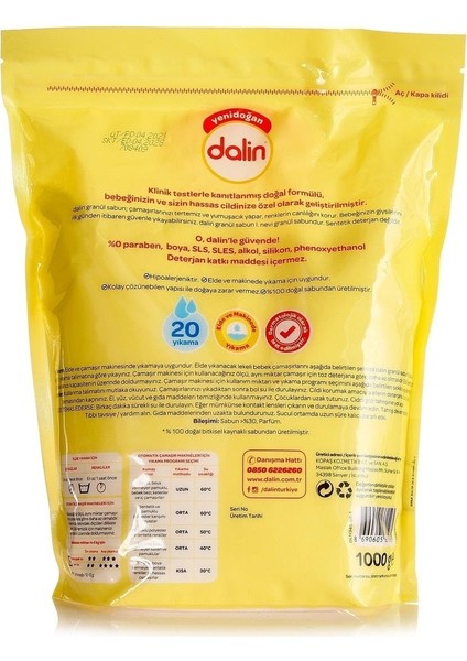 Granül Sabun 1000 gr fiyatları