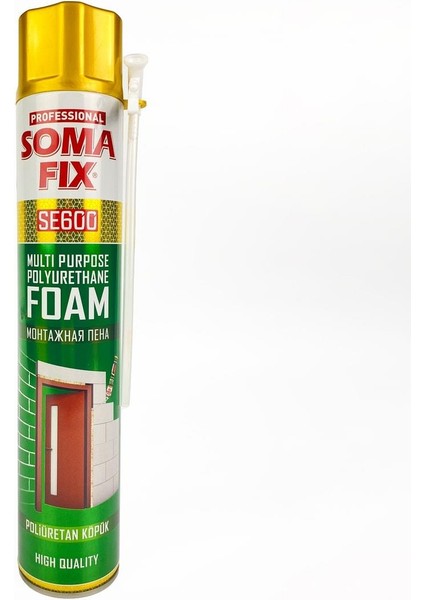 SE600 Çelik Kapı Pencere Montaj Izolasyon Poliüretan Köpük 600 gr