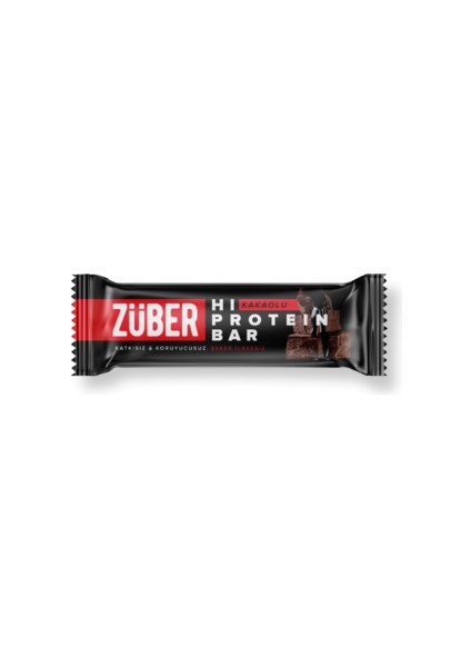 Şeker Ilavesiz Kakaolu Hi-Protein Bar 45 G